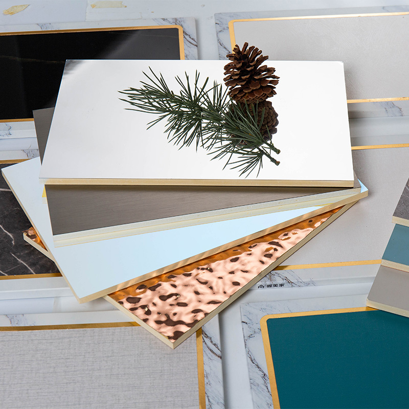 YXWPC1225 5 mm épaisseur 122 cm Largeur Indoor / Outdoor Wall Decoration Board Board WPC étanche WPC