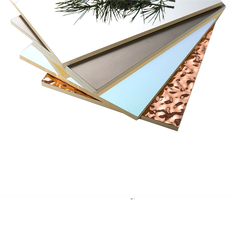 YXWPC1225 5 mm épaisseur 122 cm Largeur Indoor / Outdoor Wall Decoration Board Board WPC étanche WPC