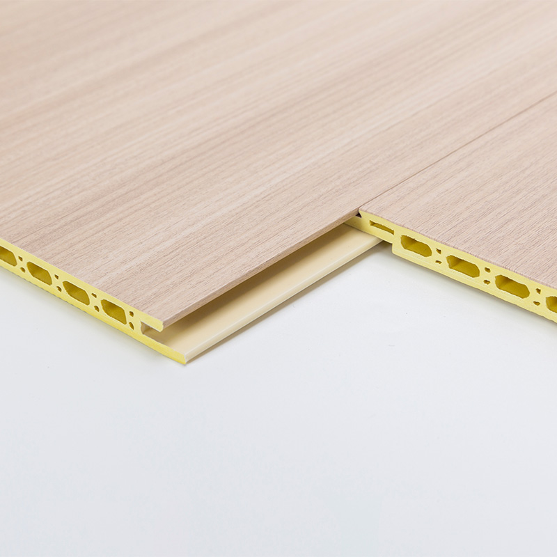 YXWPC609 Épaisseur de 9 mm 60 cm Épaisseur de largeur Installation rapide Panneau mural WPC Panneau mural intégré Mur en fibre de bois en bois bambou