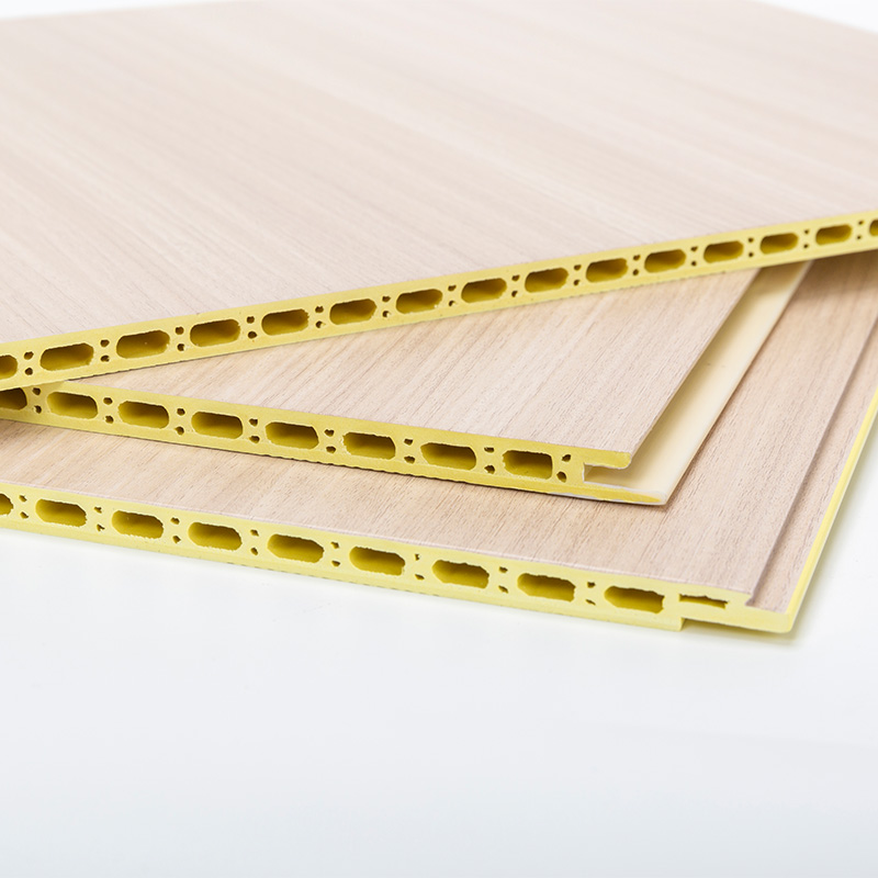 YXWPC609 Épaisseur de 9 mm 60 cm Épaisseur de largeur Installation rapide Panneau mural WPC Panneau mural intégré Mur en fibre de bois en bois bambou