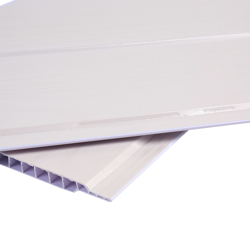 Feuilles murales blanches entrelacier PVC Panneaux muraux yxpvc208
